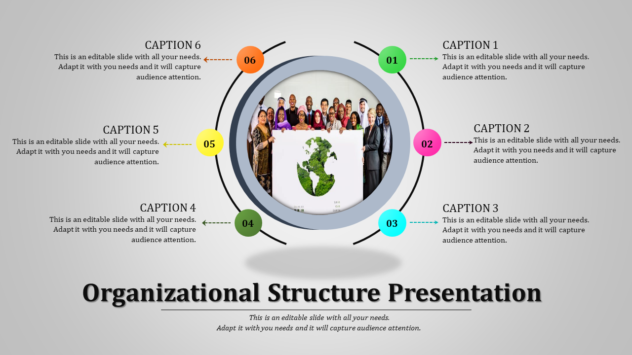 Organizational Structure PPT Template